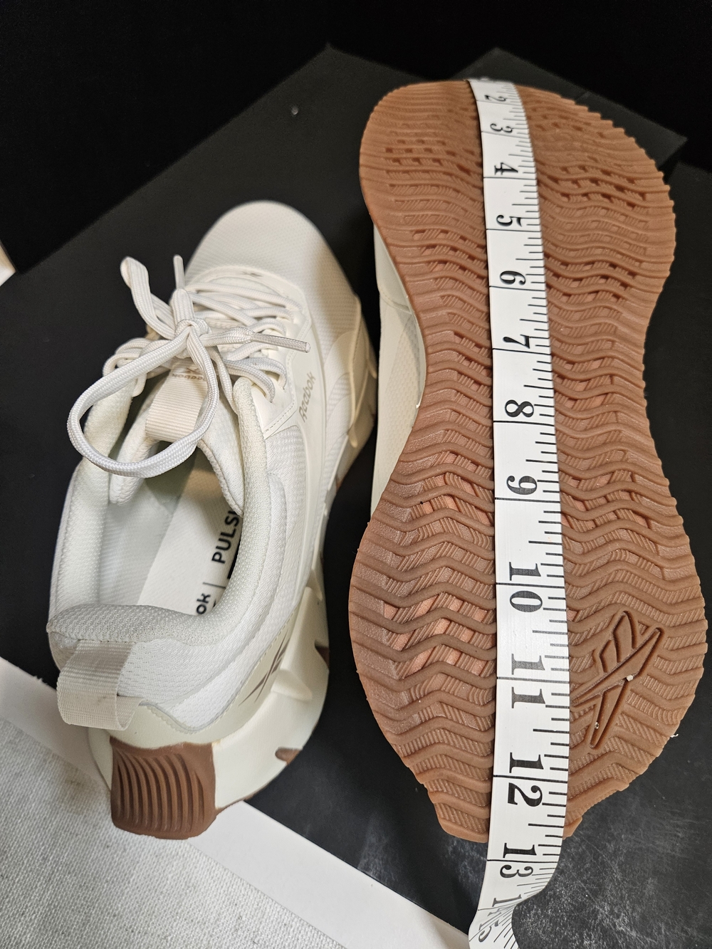 Reebok Women's Zig Dynamica Running Shoes Size 10 NWOB Cream Beige Sneakers - Picture 12 of 16